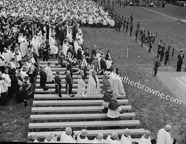 CONGRESS MASS AT PHOENIX PARK  VIP SECTION INCL. G. K. CHESTERTON